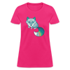 Fox Women's T-Shirt - fuchsia