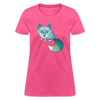 Fox Women's T-Shirt - heather pink