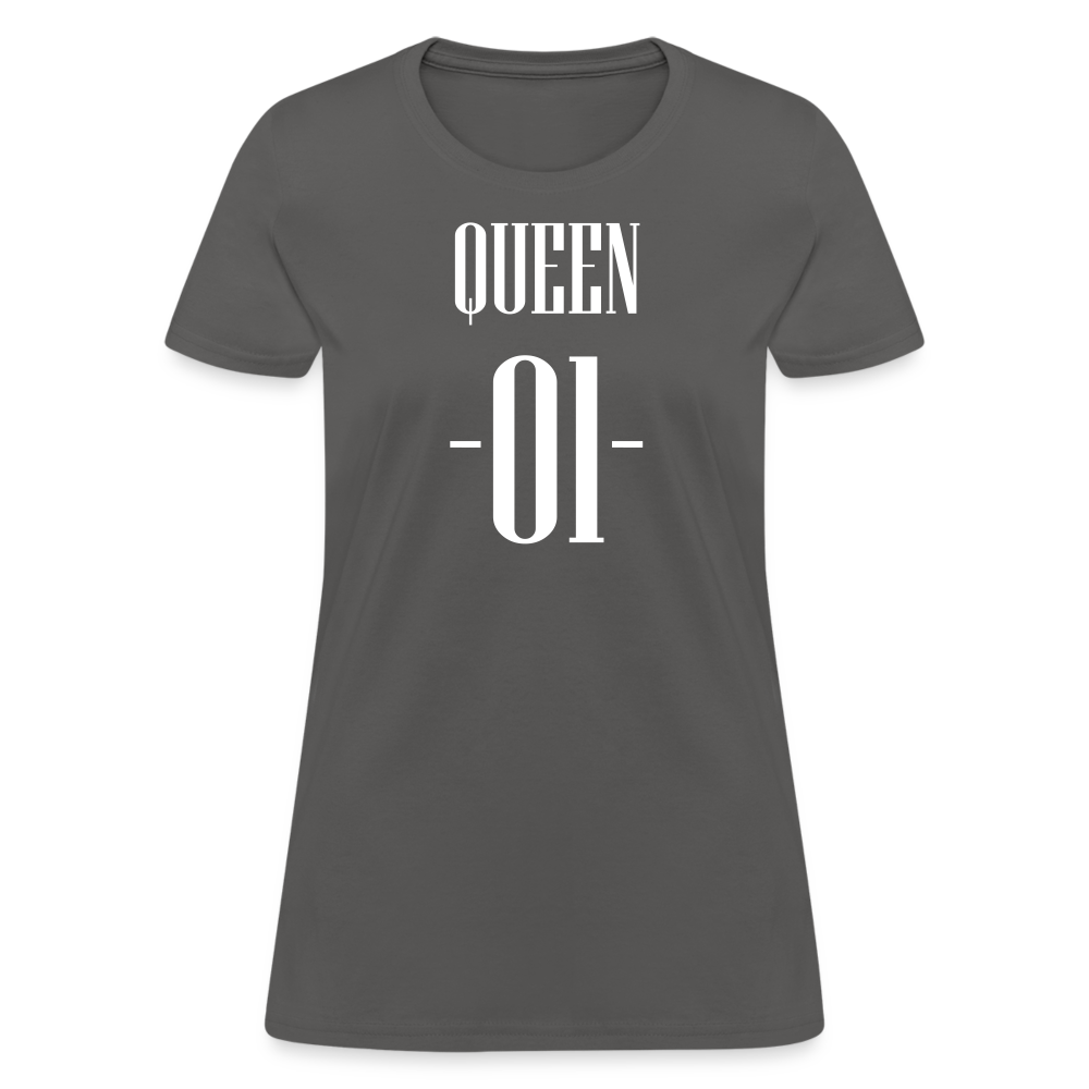 Queen 01 Women's T-Shirt - charcoal