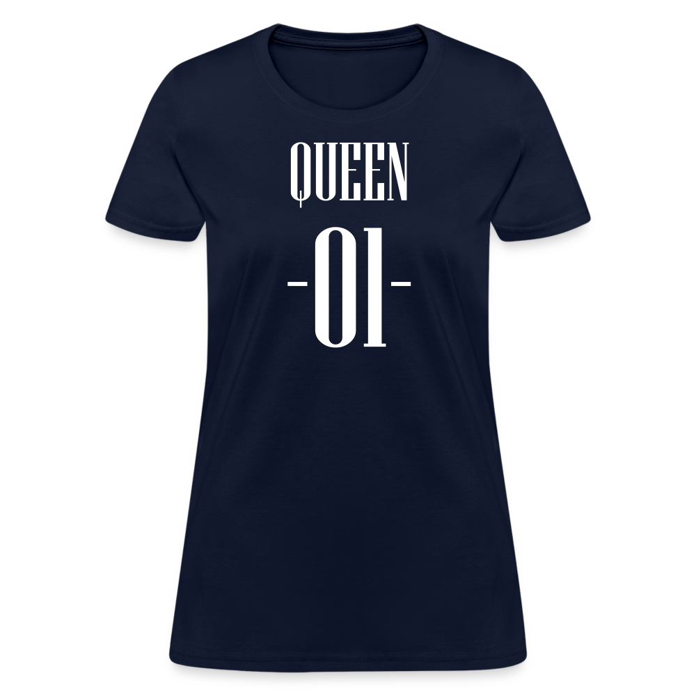 Queen 01 Women's T-Shirt - navy