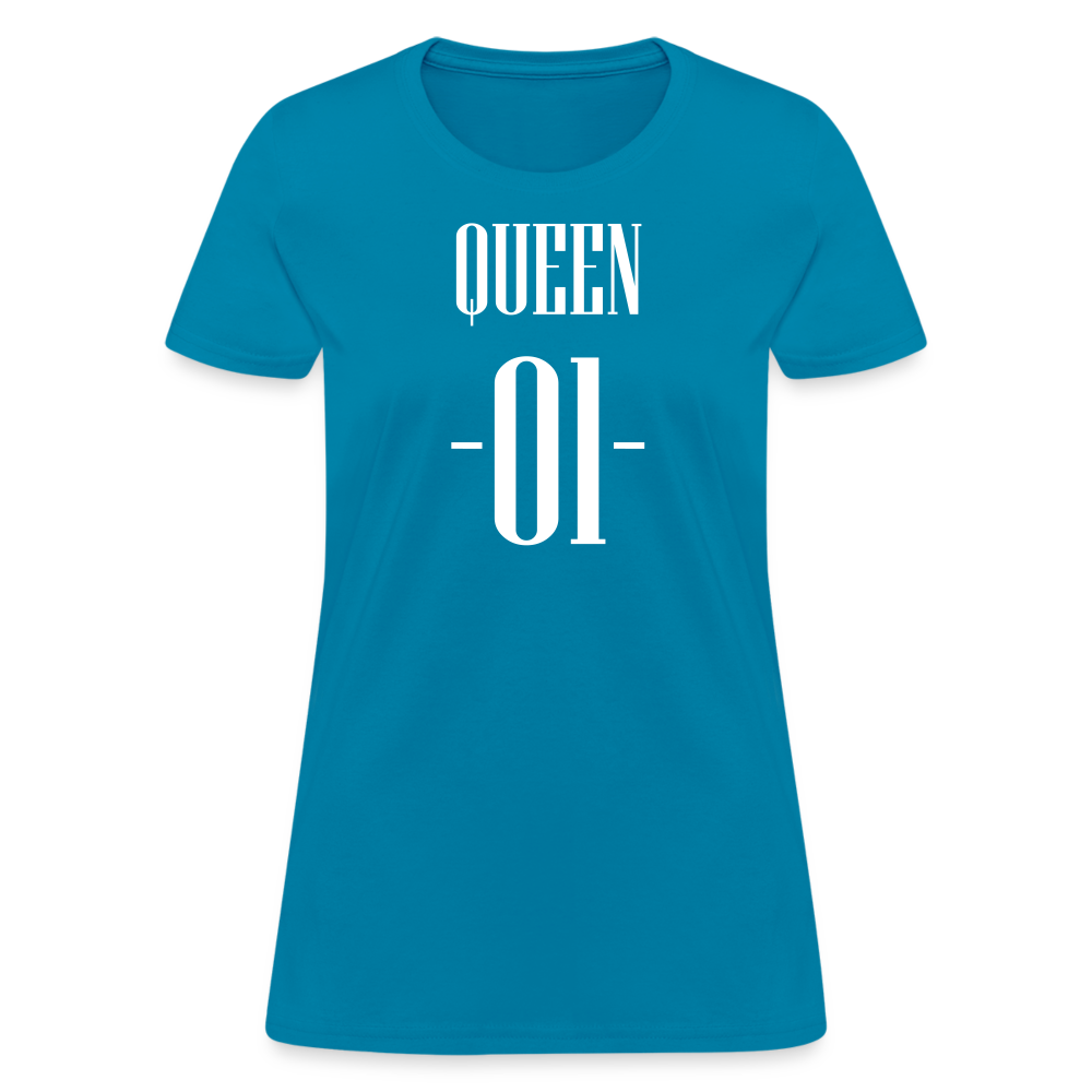 Queen 01 Women's T-Shirt - turquoise