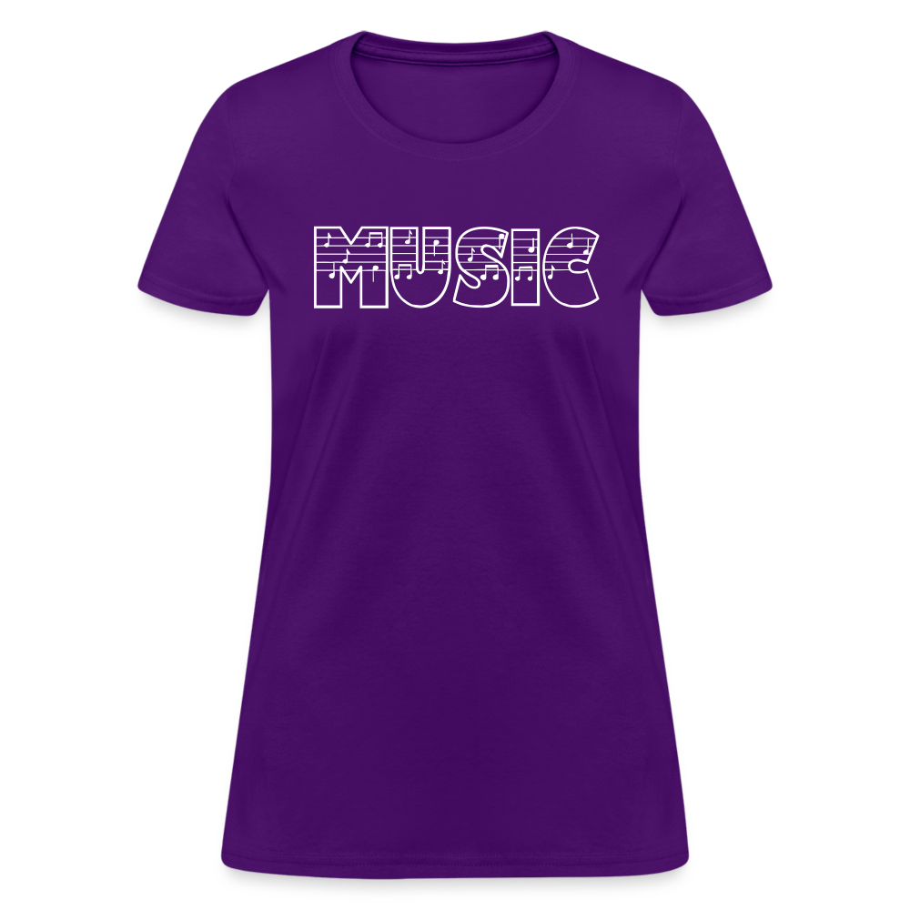 Music Women's T-Shirt - purple