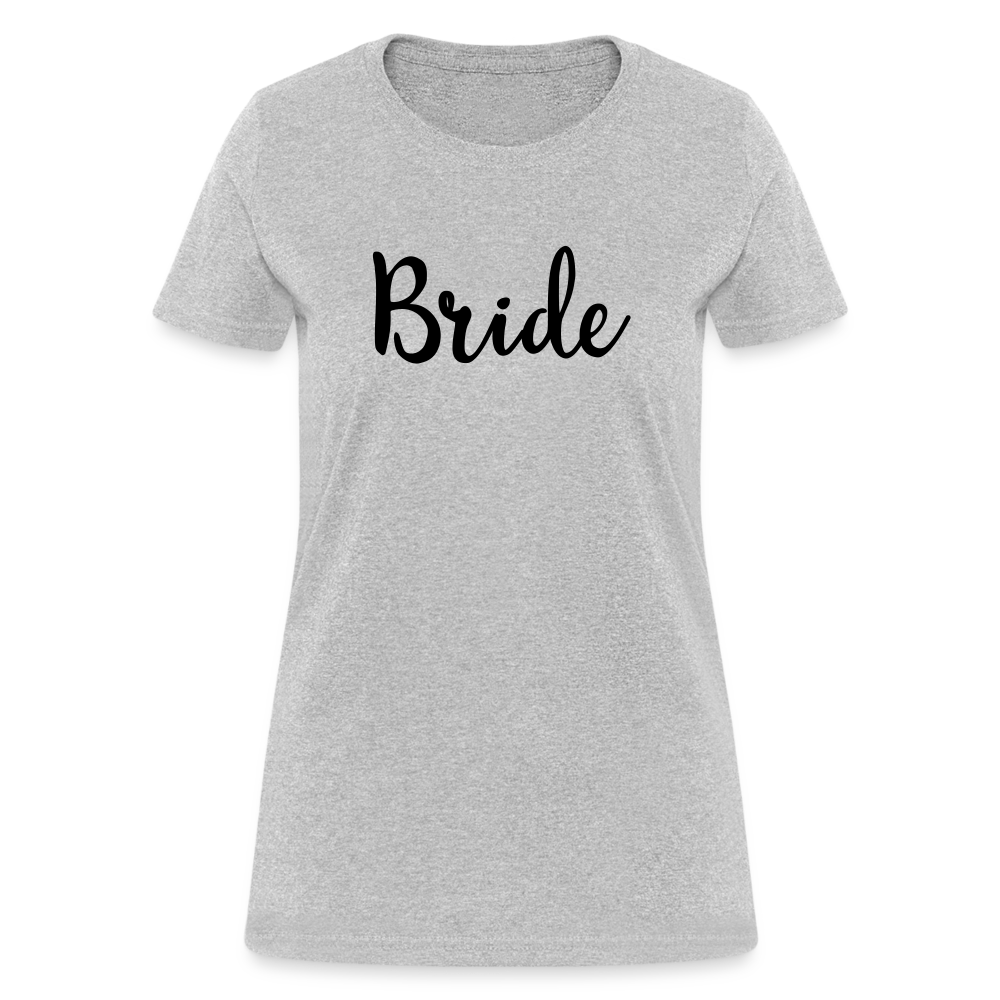 Bride Women's T-Shirt - heather gray