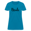 Bride Women's T-Shirt - turquoise