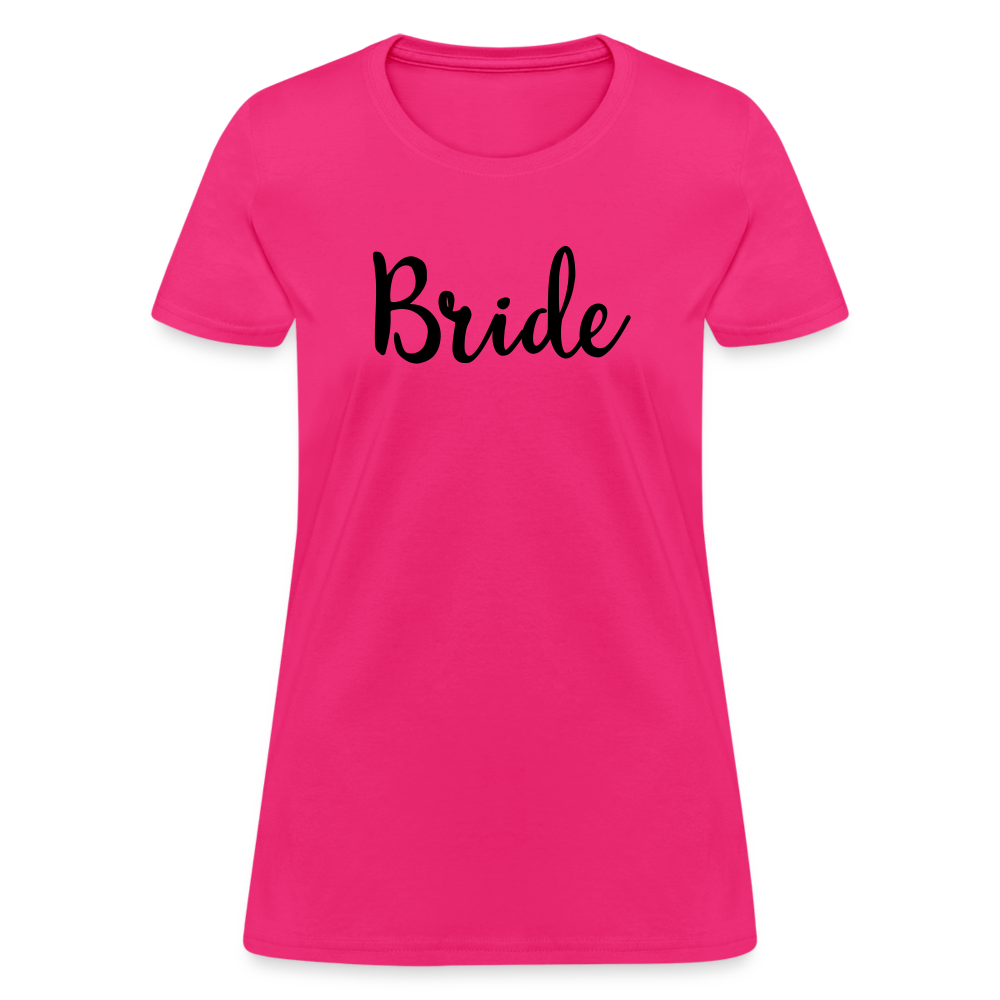 Bride Women's T-Shirt - fuchsia