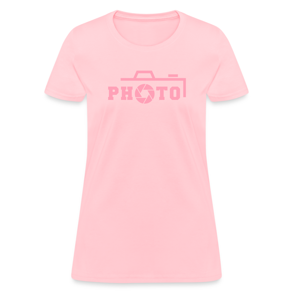 Pink Photo Women's T-Shirt - pink