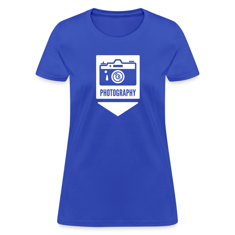 Photography Label Women's T-Shirt - royal blue